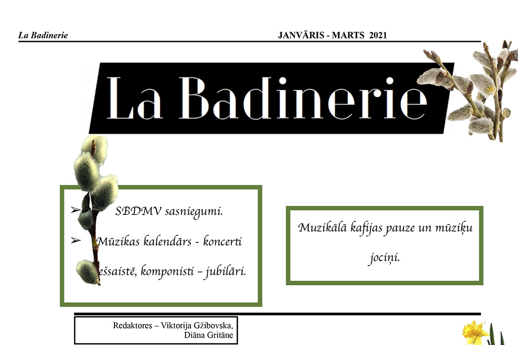 Žurnāla La Badinerie vaks